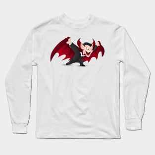 Halloween Fun... Count Dracula Long Sleeve T-Shirt